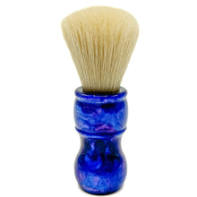 Load image into Gallery viewer, Parker BLBO2 Deluxe Iridescent Blue Handle Boar Shaving Brush