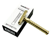 Load image into Gallery viewer, The Goodfellas' Smile- Bayonetta Brass Safety Razor