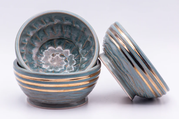 Rodak Ceramics- Ocean Mist Lather Bowl