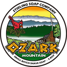Load image into Gallery viewer, Stirling Soaps- Ozark Mountain Shave Soap