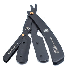 Load image into Gallery viewer, Parker SRXBLK Stainless Steel Shavette
