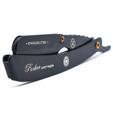 Load image into Gallery viewer, Parker SRXBLK Stainless Steel Shavette