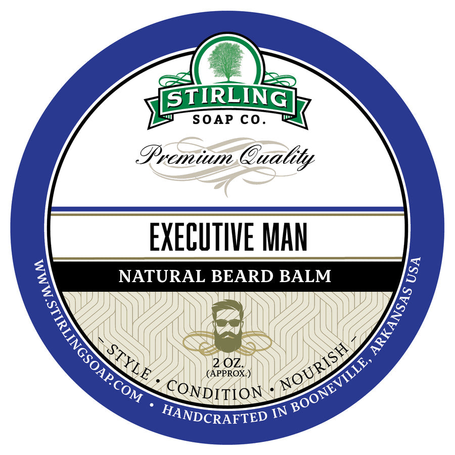 Stirling Soaps- Executive Man Beard Balm