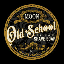 Load image into Gallery viewer, Moon Soaps- Old School Shave Soap