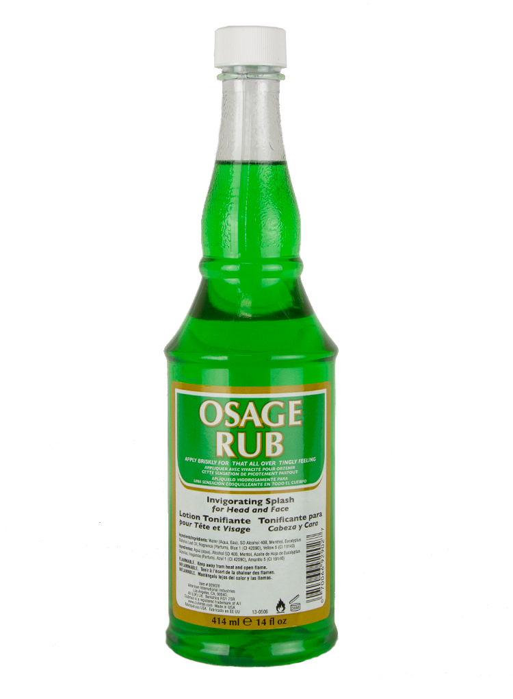Osage Rub Aftershave The Shave Supply