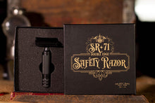 Load image into Gallery viewer, The Holy Black SR-71 Guard Bar Safety Razor