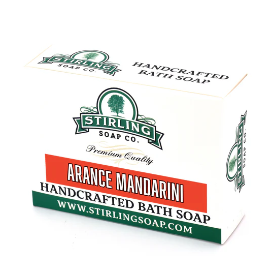 Stirling Soaps- Arance Mandarini Bath Soap