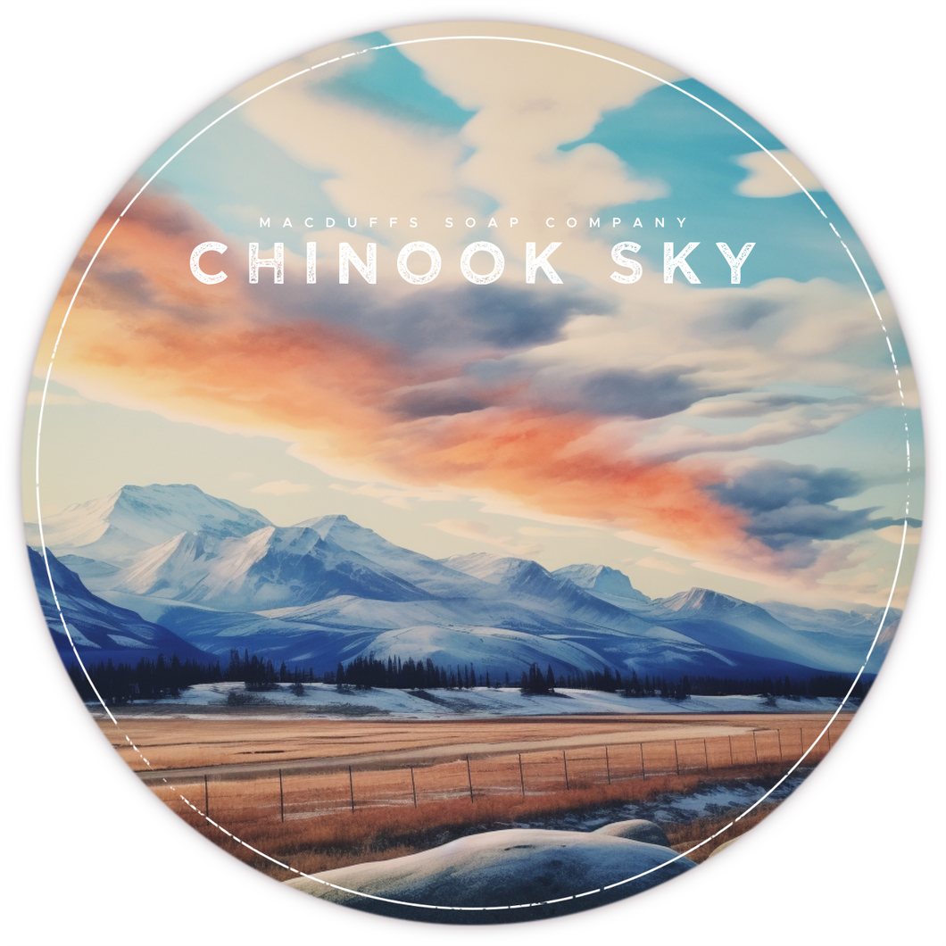 MacDuff's Soap Co.- Chinook Sky Shave Soap