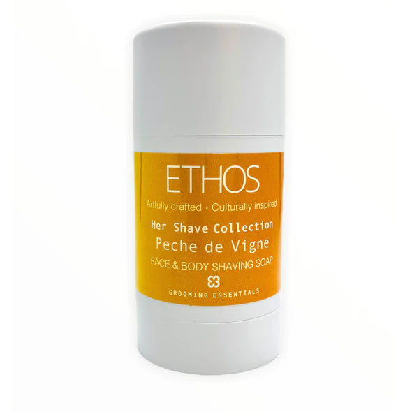 ETHOS Grooming Essentials- Peche de Vigne Roll-On Shave Stick