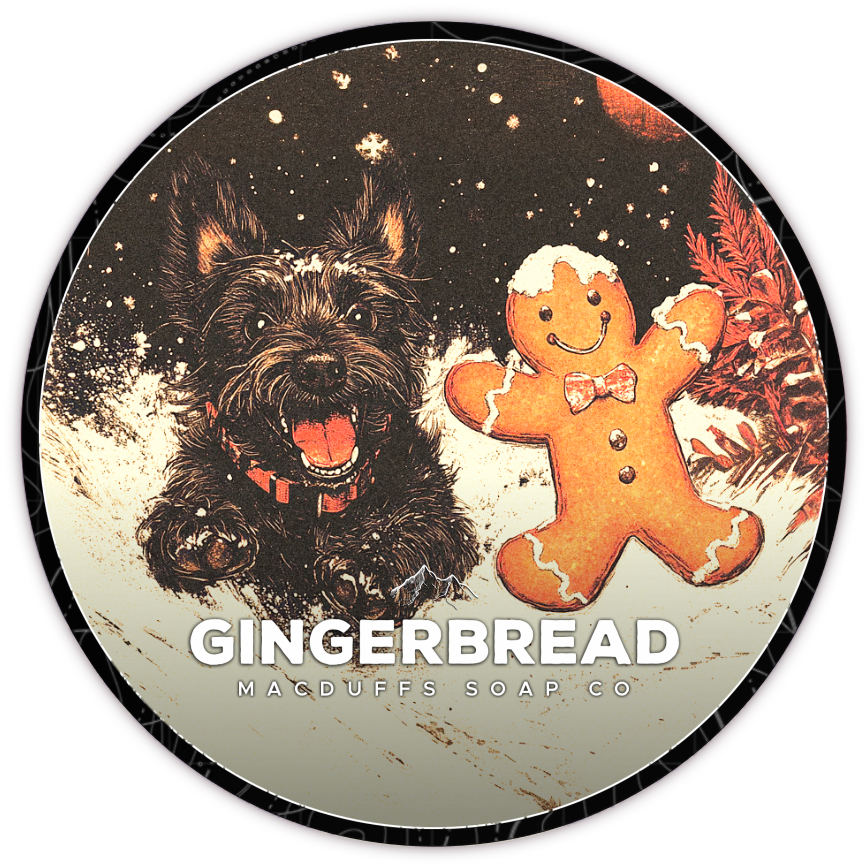 MacDuff's Soap Co.- Gingerbread Shave Soap