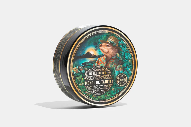 Noble Otter- Monoi De Tahiti Shaving Soap