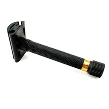 Load image into Gallery viewer, Parker Variant Adjustable Safety Razor- Black &amp; Gold Anniversary Edition
