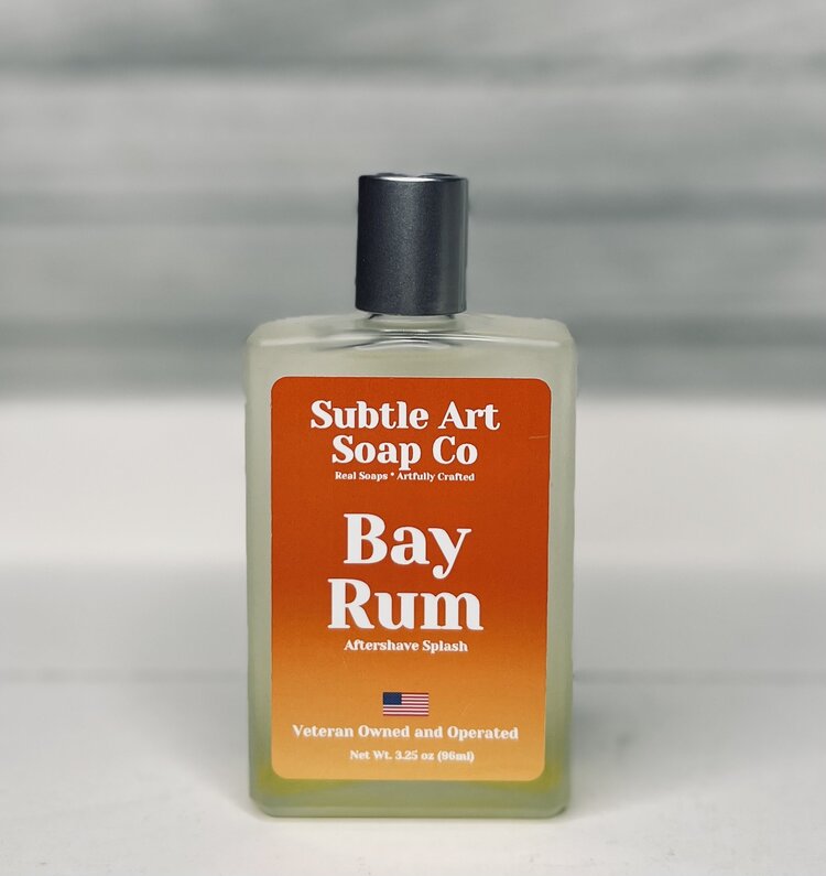 Subtle Art Soap Co.- Bay Rum Aftershave