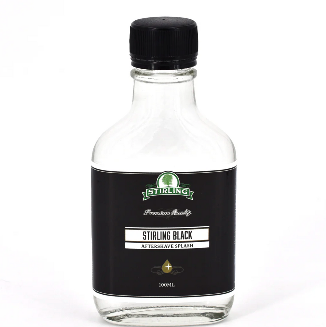 Stirling Soaps- Stirling Black Aftershave