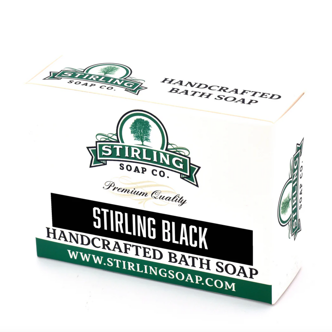 Stirling Soaps- Stirling Black Bath Soap