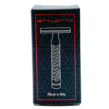 Load image into Gallery viewer, The Goodfellas&#39; Smile- Styletto Red Aluminum Safety Razor
