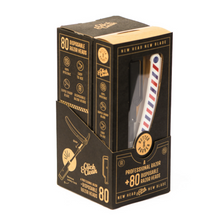 Load image into Gallery viewer, Better Barber- Click&amp;Clean Barber Pole Razor with 80 Replacement Blades
