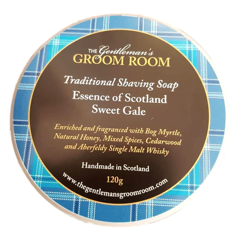 The Gentleman's Groom Room- Sweet Gale Shave Soap