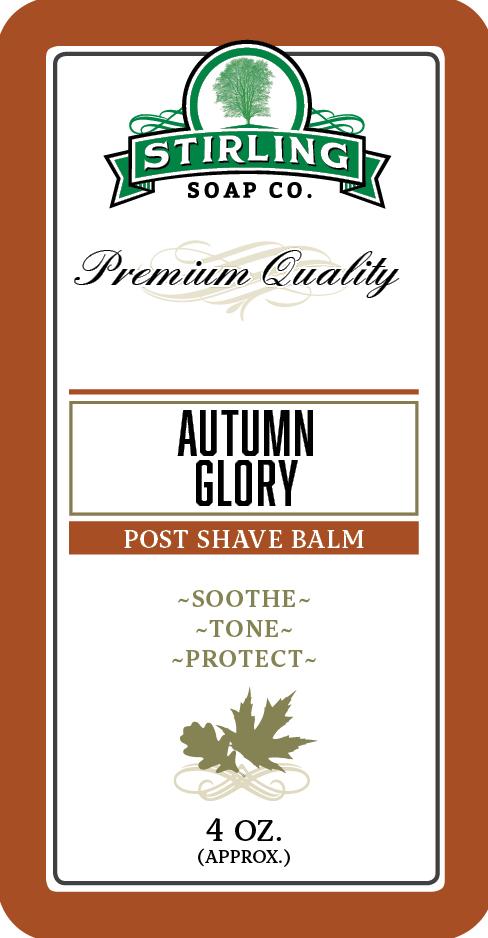 Stirling Soaps- Autumn Glory Aftershave Balm