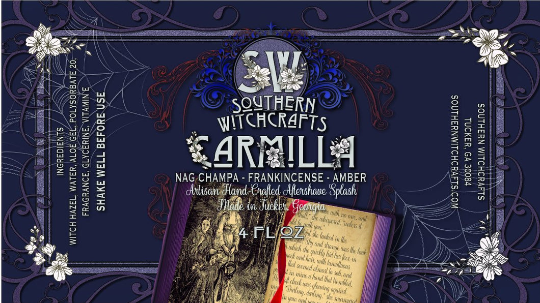 Southern Witchcrafts- Carmilla Aftershave Splash