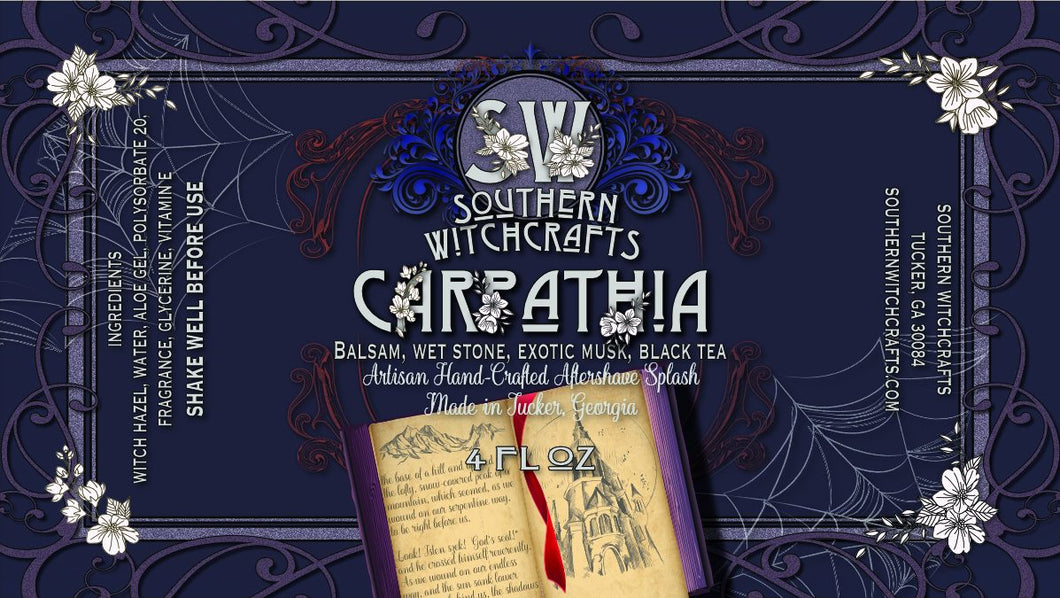 Southern Witchcrafts- Carpathia Aftershave Splash