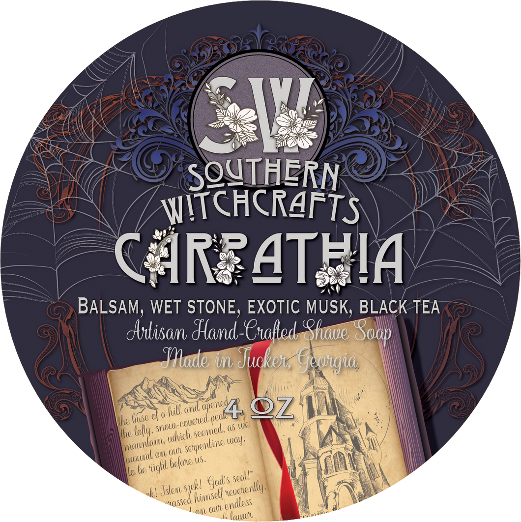 Southern Witchcrafts- Carpathia Vegan Shave Soap