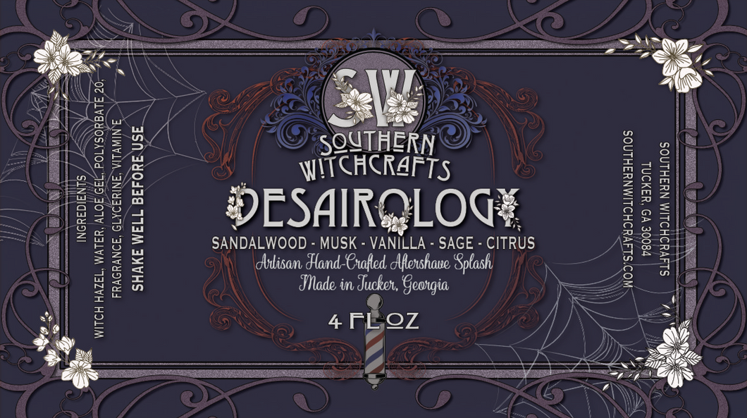 Southern Witchcrafts- Desairology Aftershave Splash