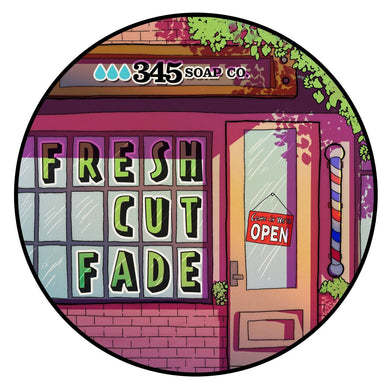 345 Soap- Fresh Cut Fade Shave Soap