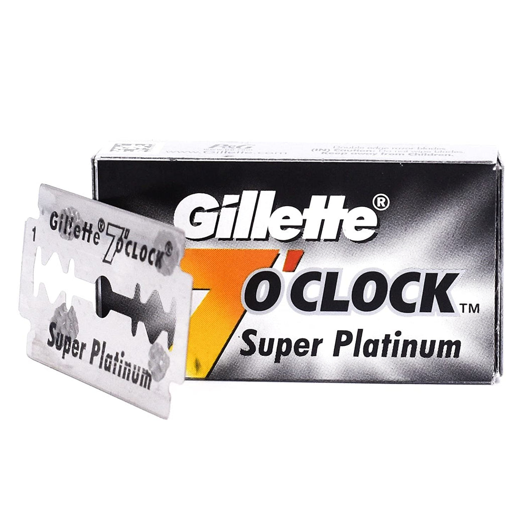 Gillette 7 O'Clock Black Blades