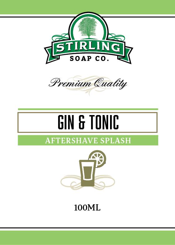 Stirling Soaps- Gin & Tonic Aftershave