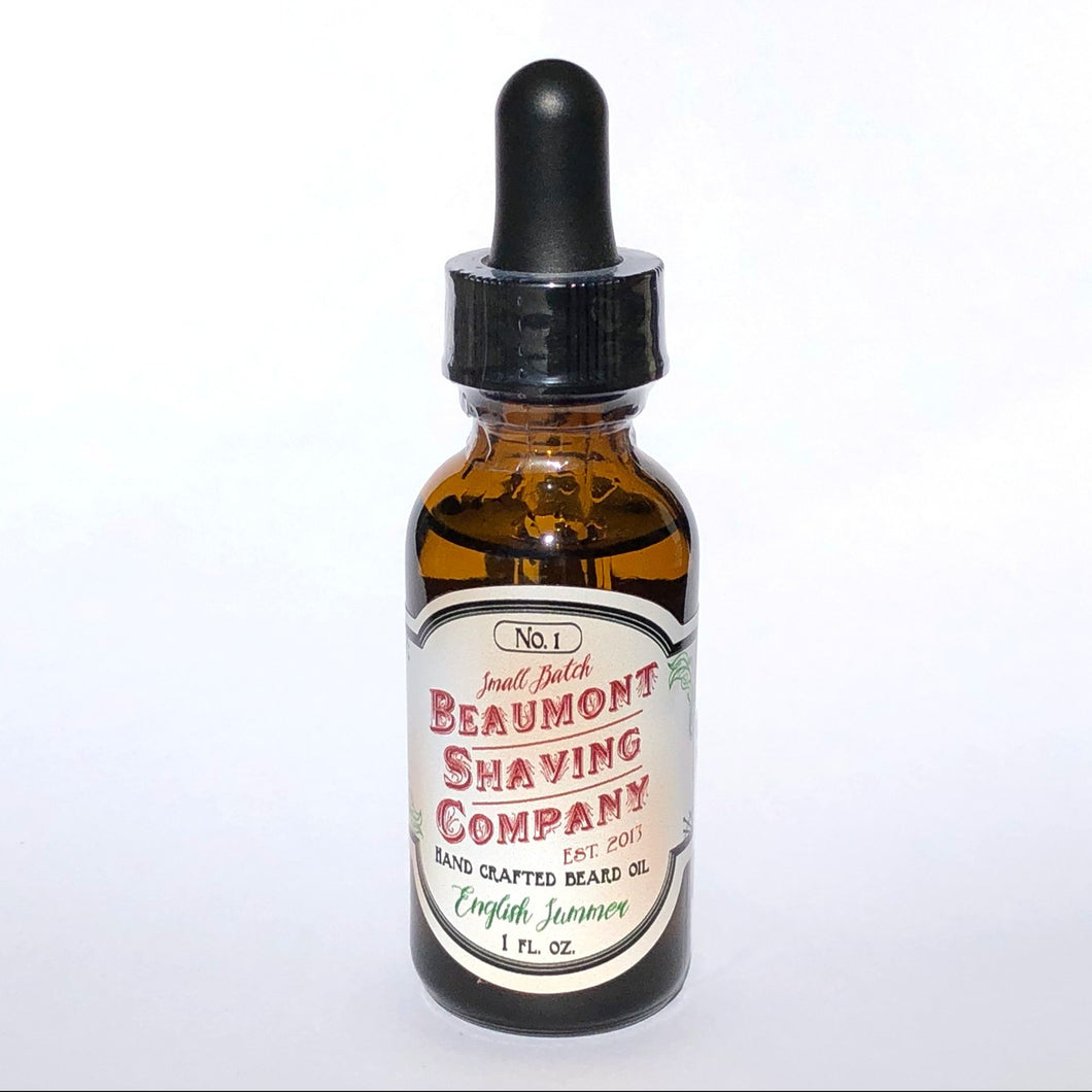 Beaumont Beard Oil No.1- English Summer