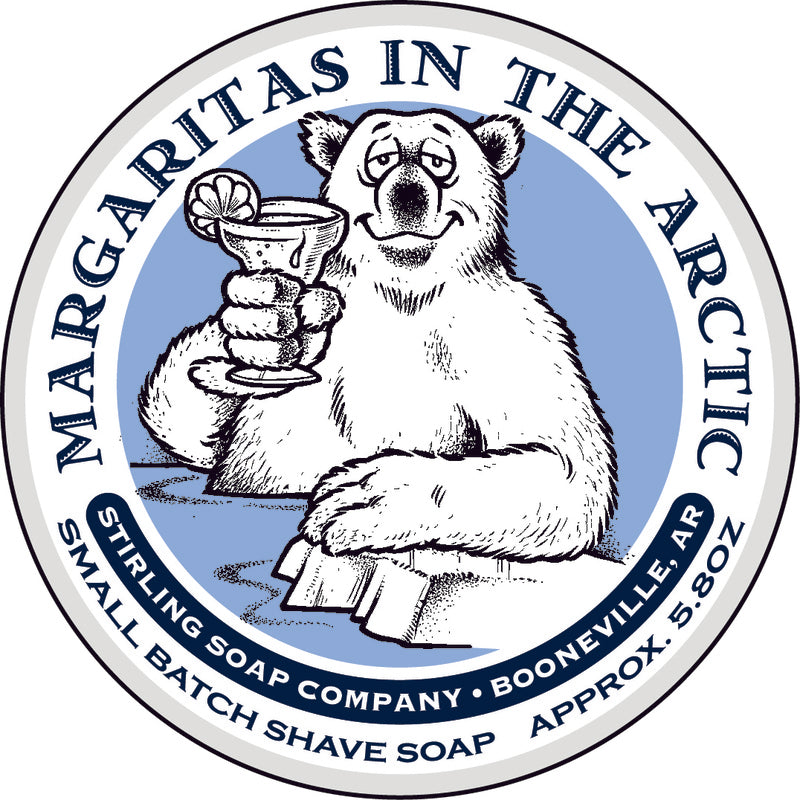 Stirling Soaps- Margaritas in the Arctic Shave Soap