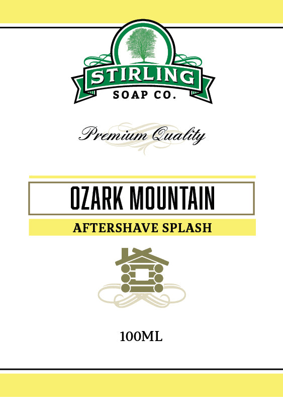 Stirling Soaps- Ozark Mountain Aftershave