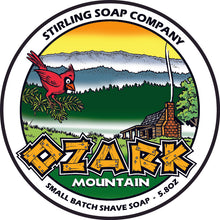 Load image into Gallery viewer, Stirling Soaps- Ozark Mountain Shave Soap
