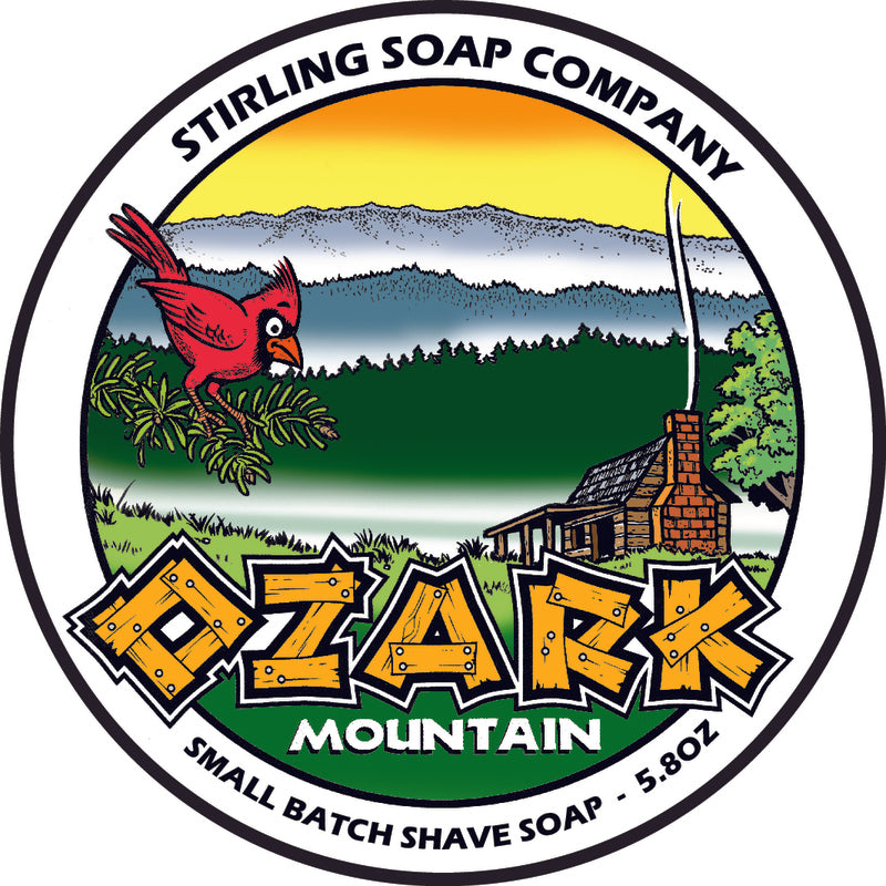 Stirling Soaps- Ozark Mountain Shave Soap