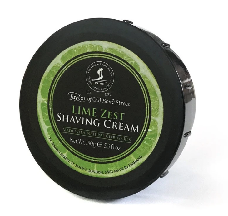 Taylor of Old Bond Street- Lime Zest Shaving Cream
