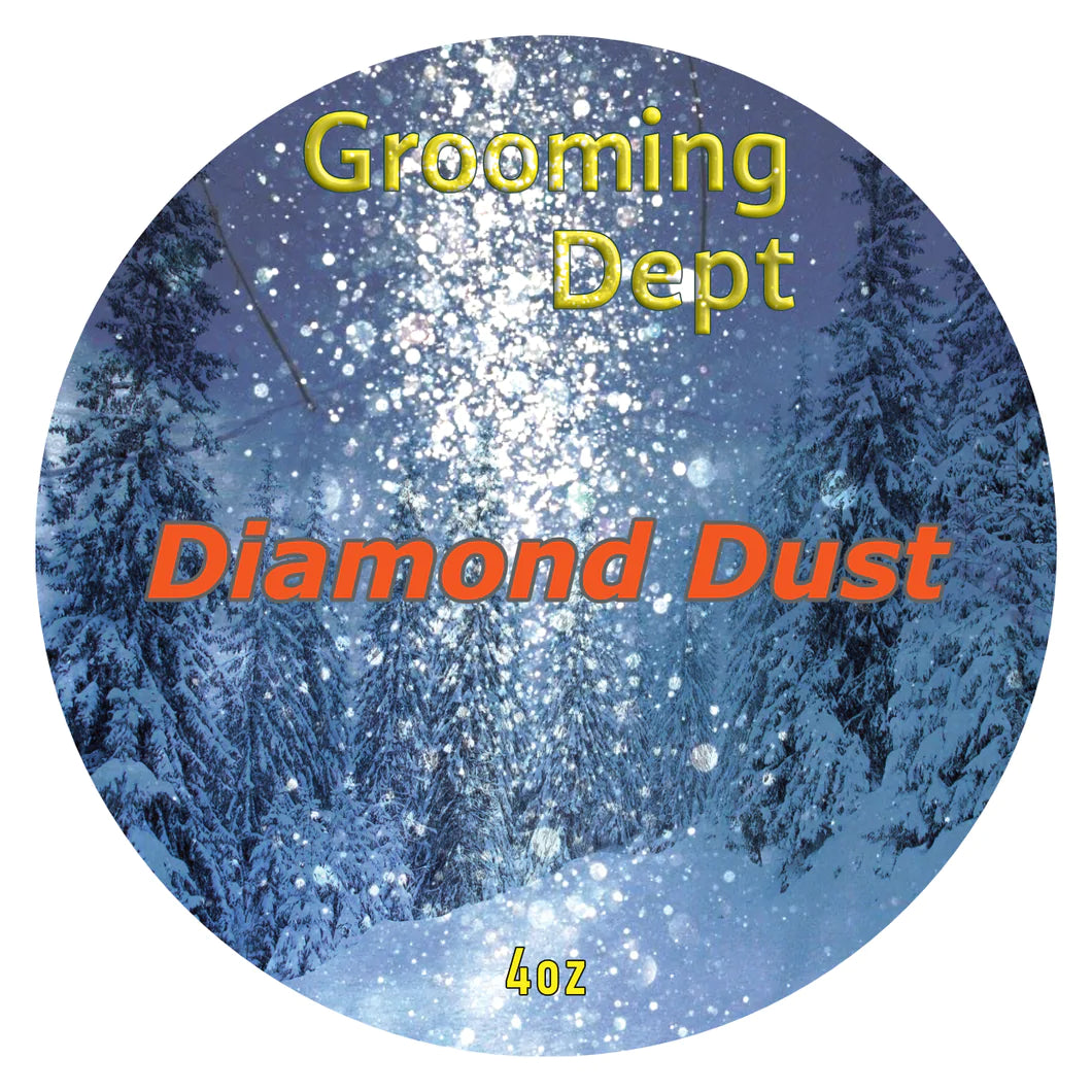 Grooming Dept- Diamond Dust Kairos Tallow Shave Soap