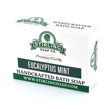 Load image into Gallery viewer, Stirling Soaps- Eucalyptus Mint Bath Soap
