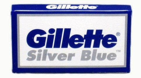 Gillette Silver Blue Blades (pack of 5 blades)