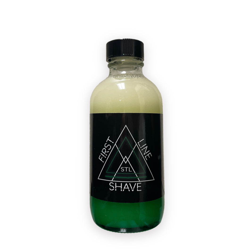 First Line Shave- Green Label Aftershave