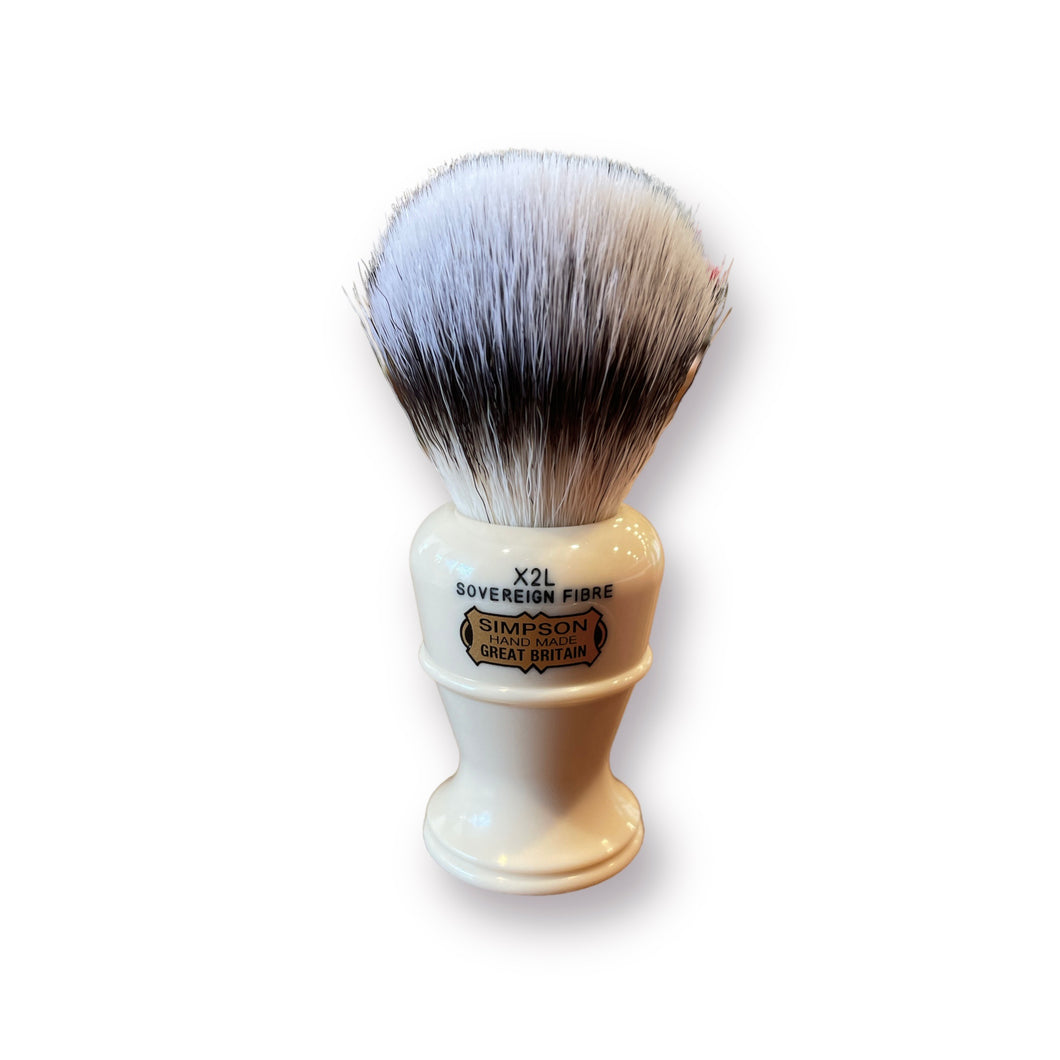 Simpsons 'Colonel X2L' Sovereign Fiber Synthetic Shave Brush