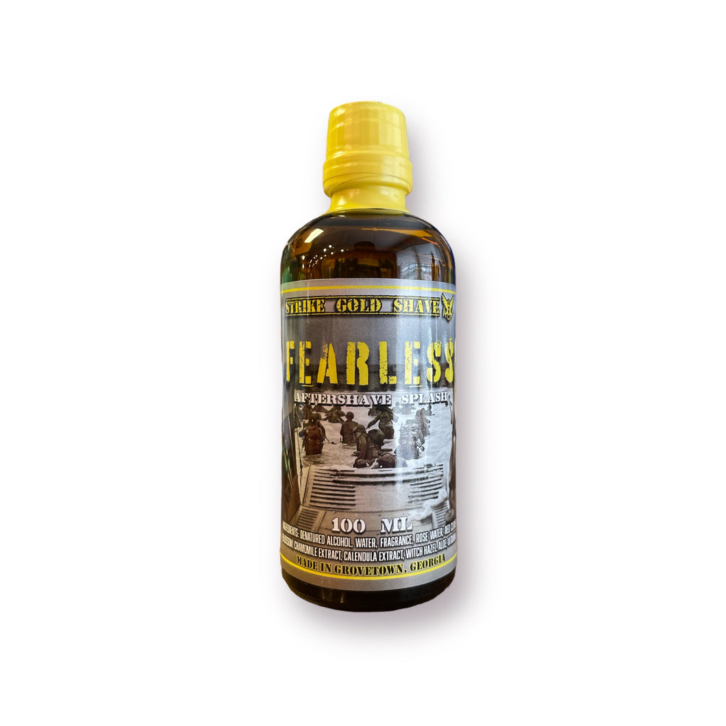 Strike Gold Shave- Fearless Aftershave