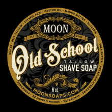 Load image into Gallery viewer, Moon Soaps- Old School Shave Soap

