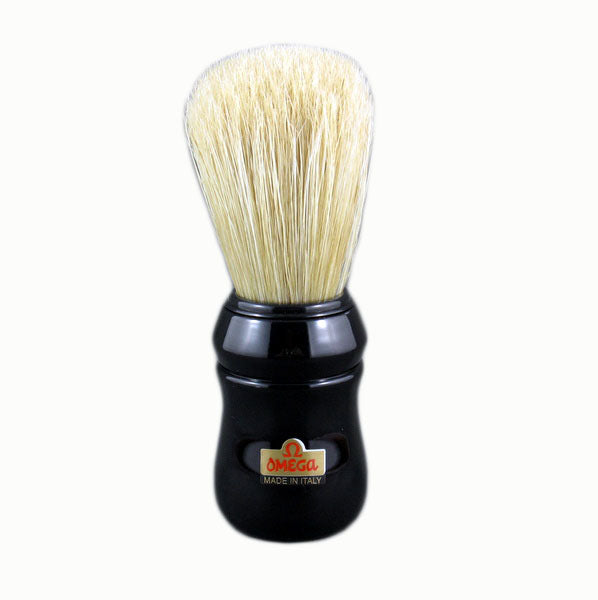 Omega Black 10049 Boar Shaving Brush