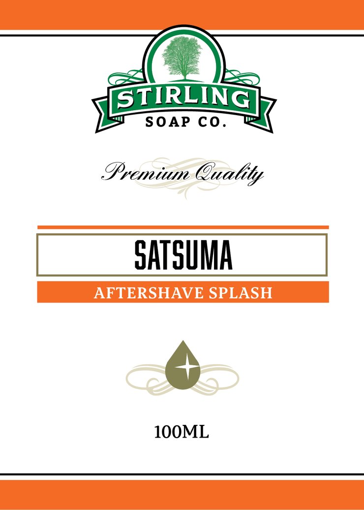 Stirling Soaps- Satsuma Aftershave