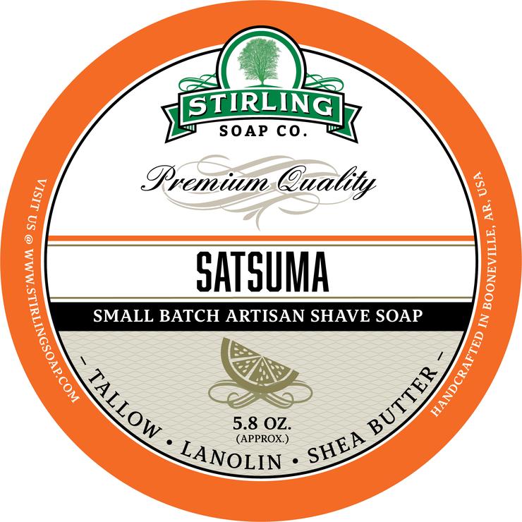 Stirling Soaps- Satsuma Shave Soap