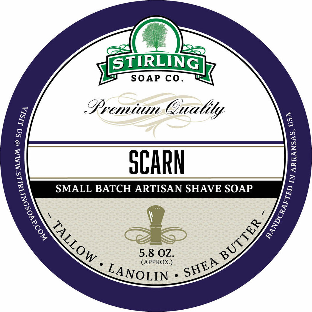 Stirling Soaps- Scarn Shave Soap