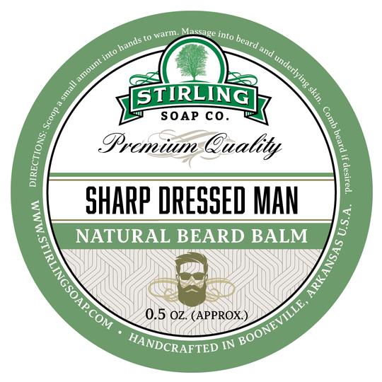 Stirling Soaps- Sharp Dressed Man Beard Balm