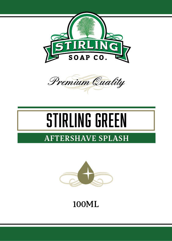 Stirling Soaps- Stirling Green Aftershave