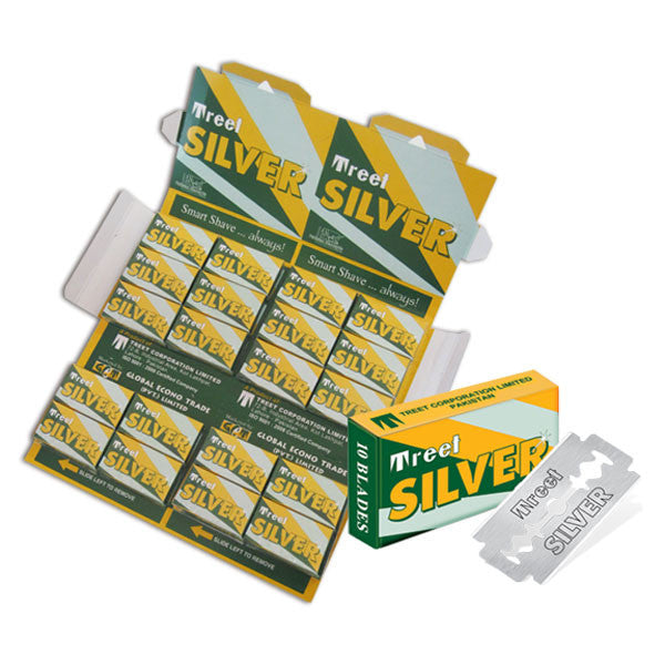 Treet Silver- 10 blades – The Shave Supply